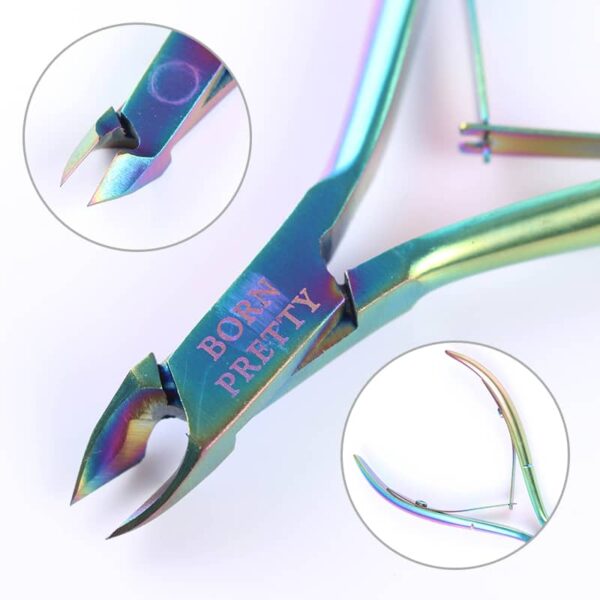 1-Pc-Gold-Silver-Rainbow-Nail-Cuticle-Nipper-Clipper-Edge-Cutter-Manicure-Scissor-Plier-Practical-Dead Lukustatavad küünenahatangid
