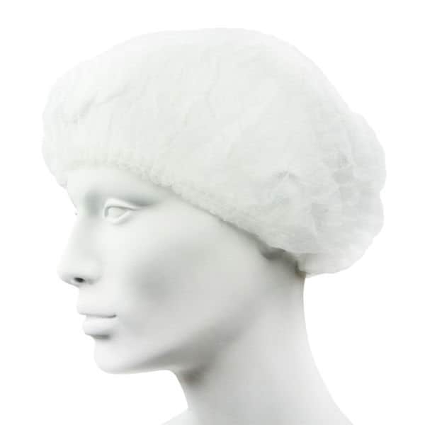 39887FaX11bf Ühekordne kiudkangast müts kahekordse elastikpaelaga