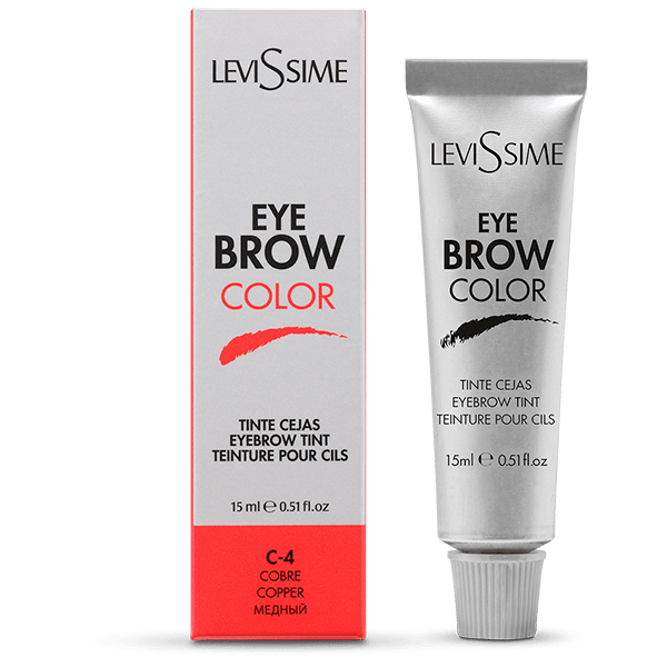 4607-eye-brow-color-cobre-15ml LeviSsime ripsme- ja kulmuvärv nr. C-4 COBRE 15 ml