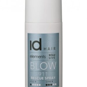 IDHAIR ELEMENTS XCLUSIVE BLOW 911 RESCUE SPRAY-cr-650x500 IdHair Xclusive Shine Spray läikesprei 200 ml