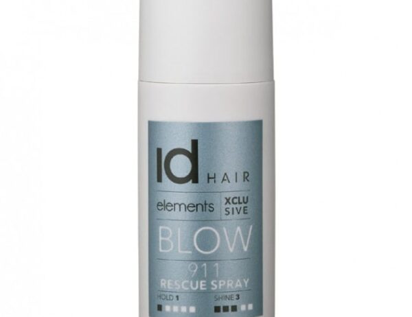 IDHAIR ELEMENTS XCLUSIVE BLOW 911 RESCUE SPRAY-cr-650x500 IdHair Xclusive Shine Spray läikesprei 200 ml