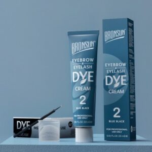 Kreemvärv ripsmetele ja kulmudele Bronsun nr.2 sinine-must 15 ml