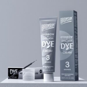 Kreemvärv ripsmetele ja kulmudele Bronsun nr.3 hall 15 ml