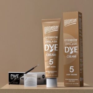 Kreemvärv ripsmetele ja kulmudele Bronsun nr.5 helepruun 15 ml
