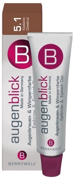 nr5.1 Ripsme- ja kulmuvärv nr.5.1 kastanpruun 15 ml