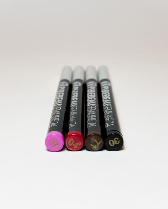 semi-permanent-makeup-pen-four-colors PUREBEAU 24h veekindel lainer